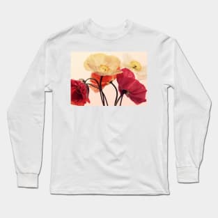 Posing Poppies Long Sleeve T-Shirt